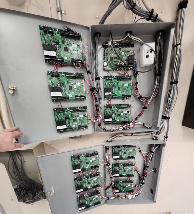 Security system integration Ottawa — Lenel OnGuard enterprise access control panels for unified multi-building platform