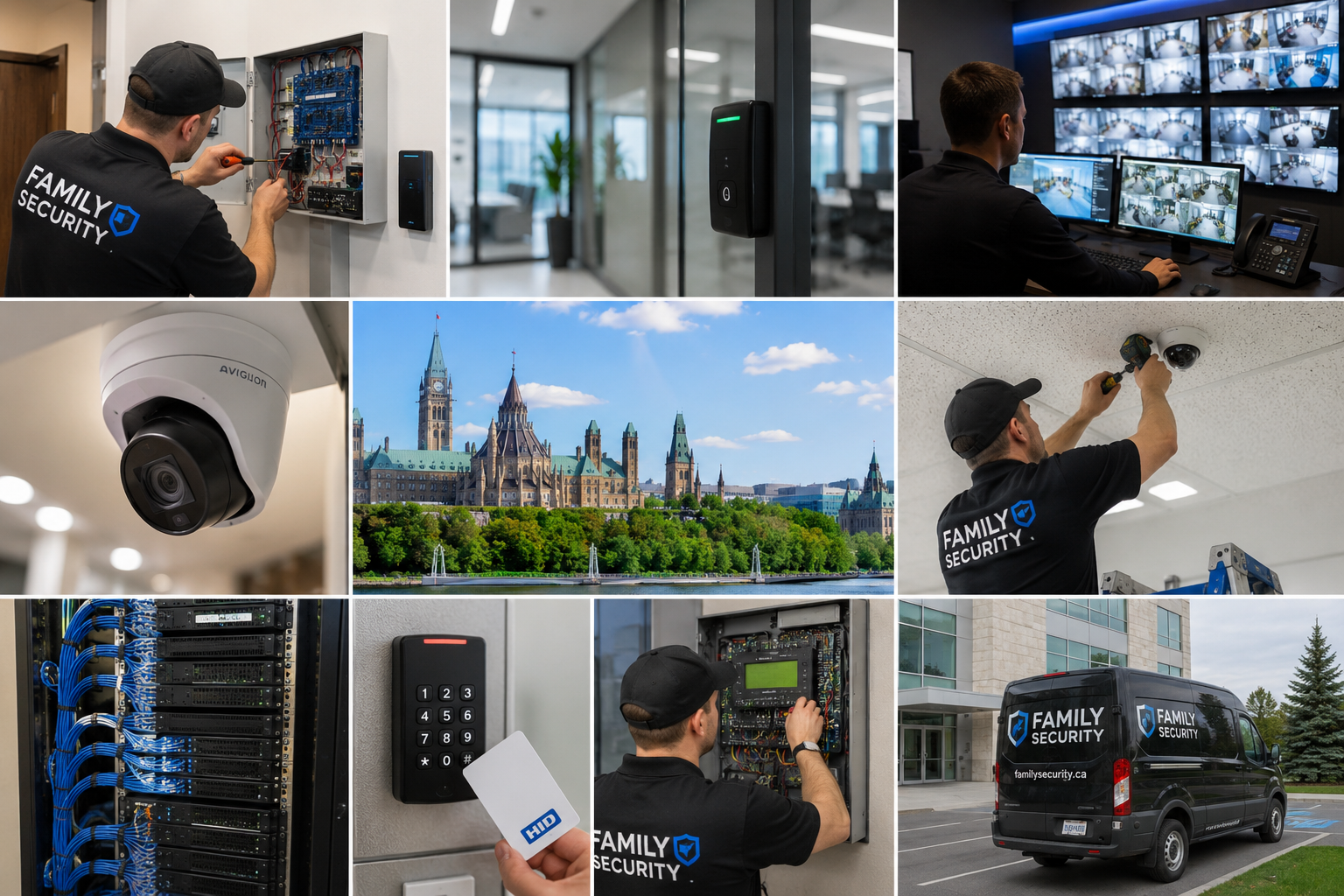 Security quote Ottawa — CCTV and access control systems quoted for commercial and government facilities across the National Capital Region