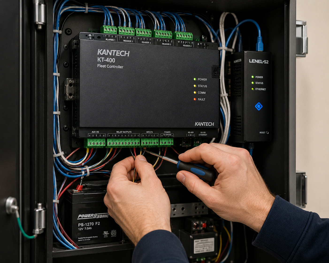 Kantech access control head-end controller and enterprise integration hardware — Family Security Ottawa