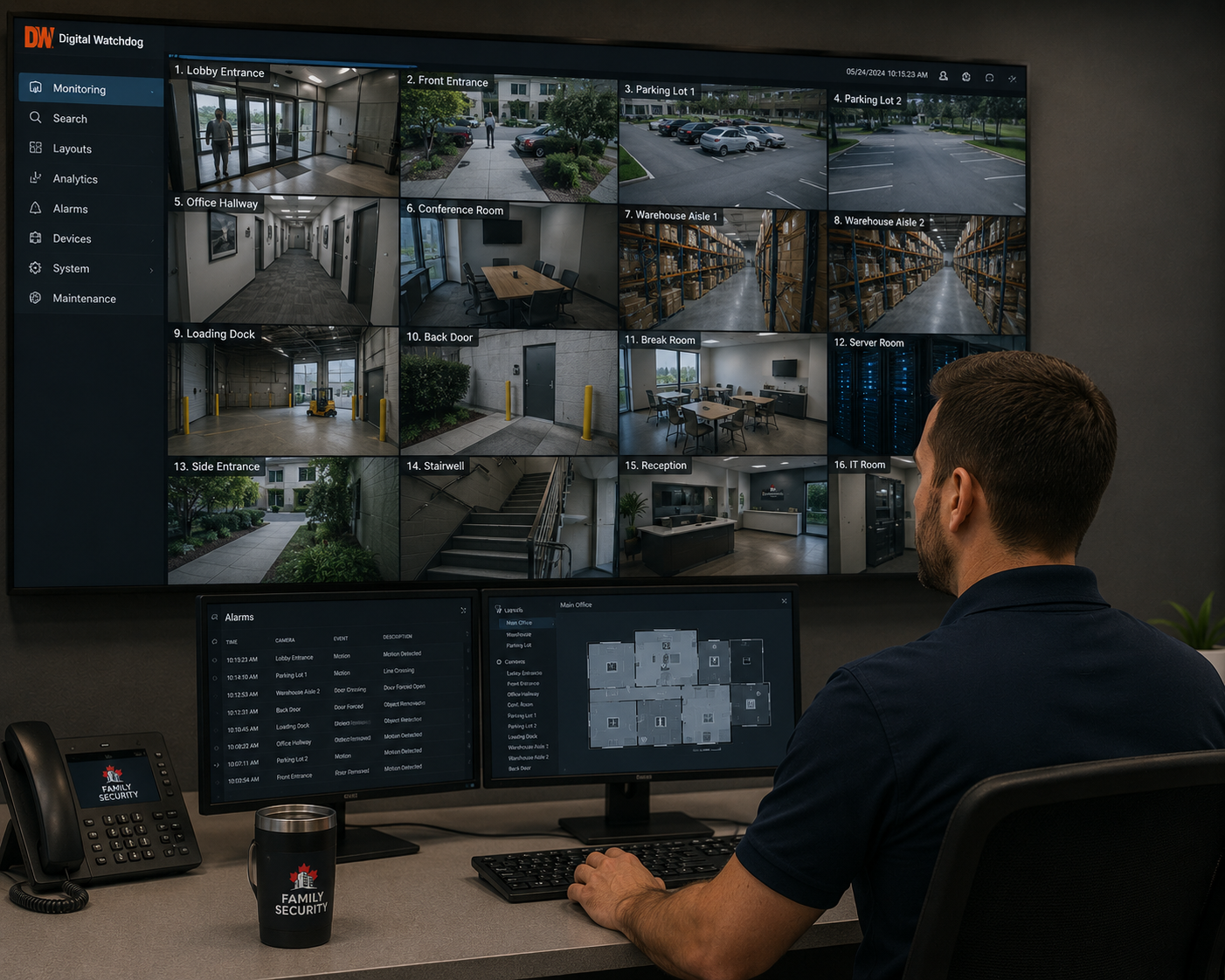 Security quote Ottawa — Lenel OnGuard and Kantech certified controller boards used in commercial and government security systems