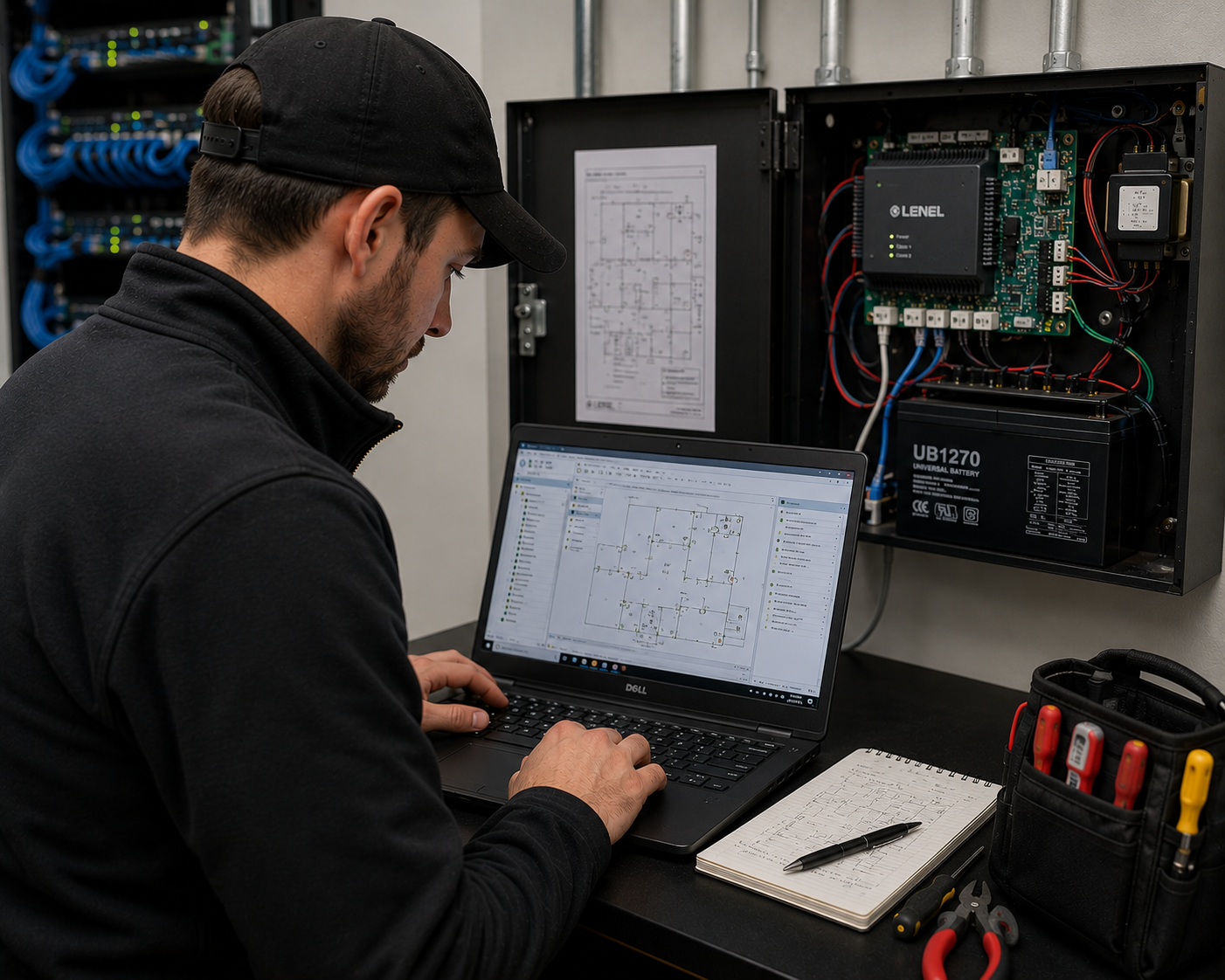 Installation système de sécurité Ottawa — intégration intercom et contrôle d'accès dans un bâtiment commercial
